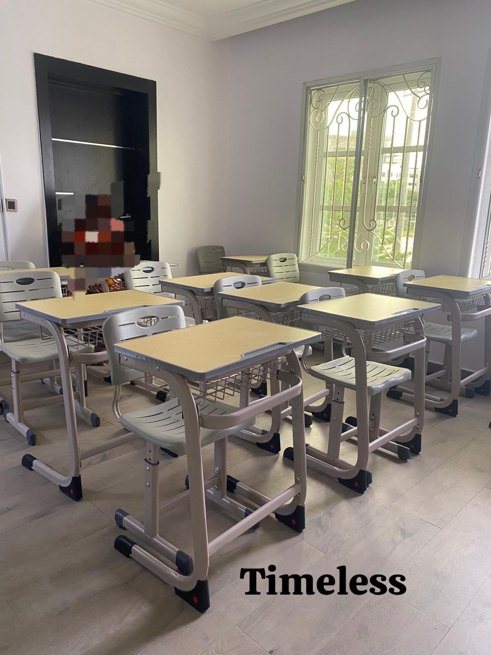 Albayan classroom, ready for the first intake